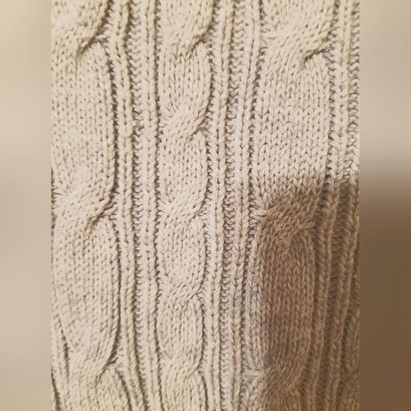 Light Gray Faded Glory Sweater - Picture 3 of 4